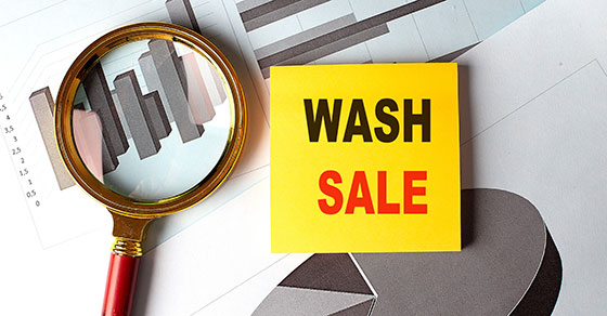 The 'wash sale' rule - don’t let losses circle the drain